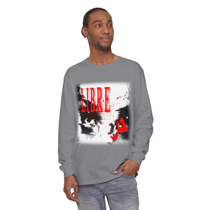 "LOOK AWAY" // Libre Graphic Long Sleeve Tee