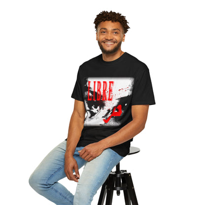 "LOOK AWAY" // Libre Graphic Cotton Tee