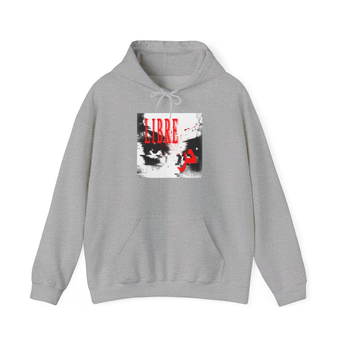 "LOOK AWAY" // Libre Graphic Hoodie