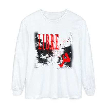 "LOOK AWAY" // Libre Graphic Long Sleeve Tee