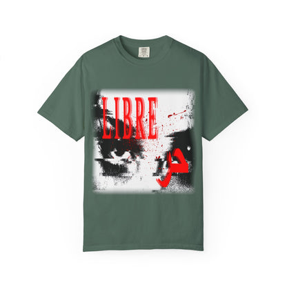 "LOOK AWAY" // Libre Graphic Cotton Tee