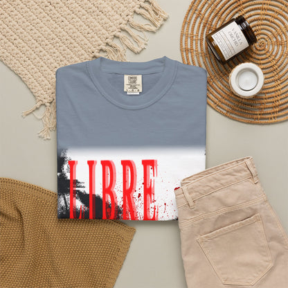 "LOOK AWAY" // Libre Graphic Cotton Tee