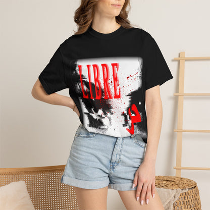 "LOOK AWAY" // Libre Graphic Cotton Tee