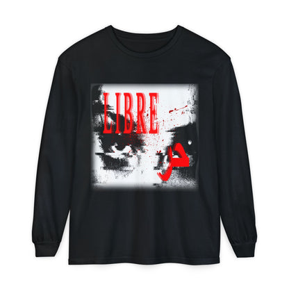 "LOOK AWAY" // Libre Graphic Long Sleeve Tee