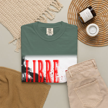 "LOOK AWAY" // Libre Graphic Cotton Tee
