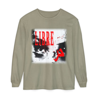 "LOOK AWAY" // Libre Graphic Long Sleeve Tee