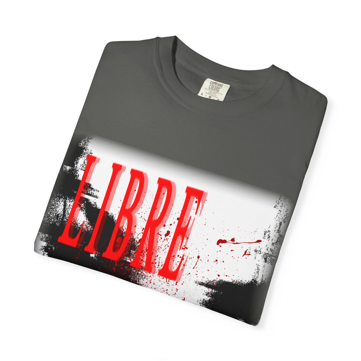 "LOOK AWAY" // Libre Graphic Cotton Tee