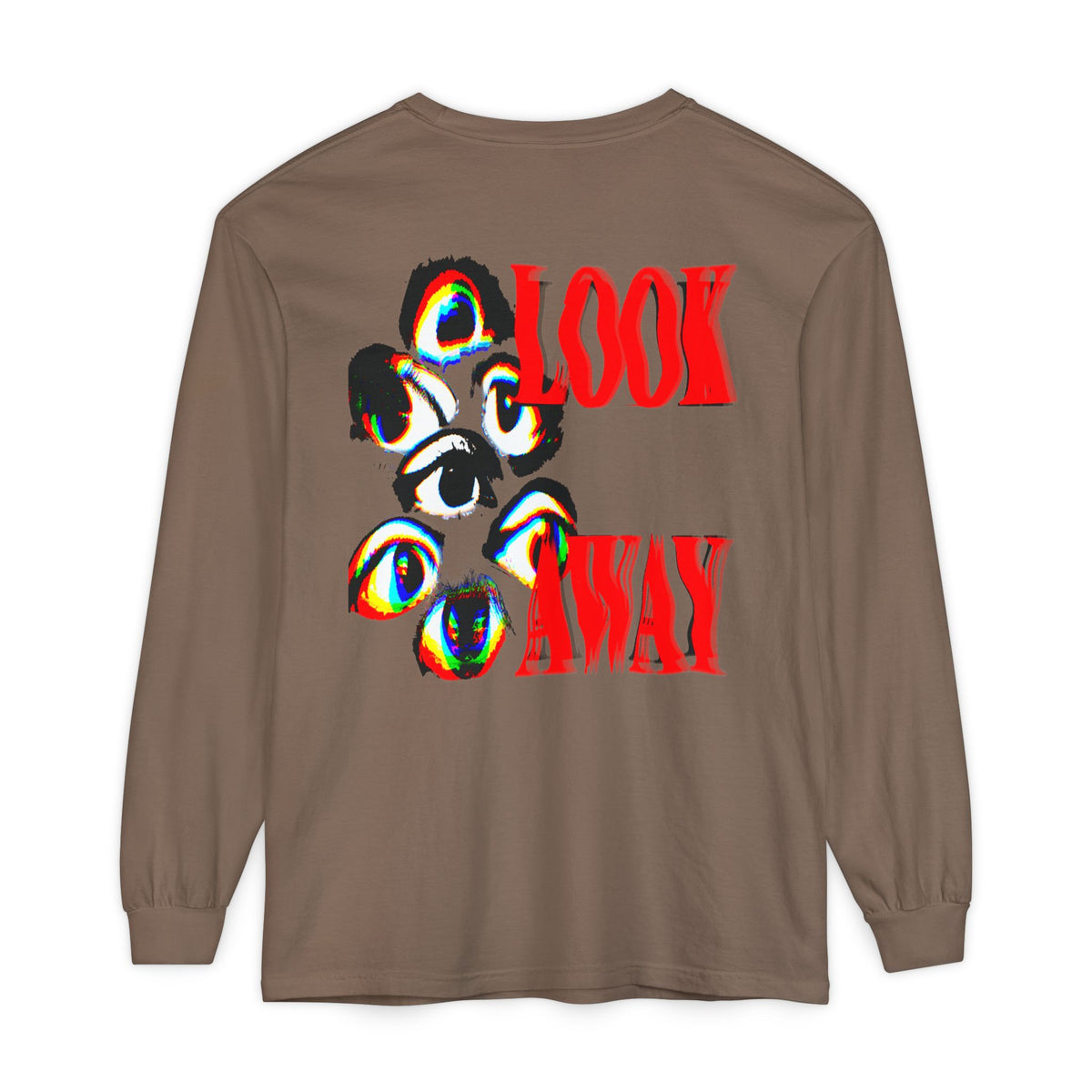 "LOOK AWAY" // Libre Graphic Long Sleeve Tee