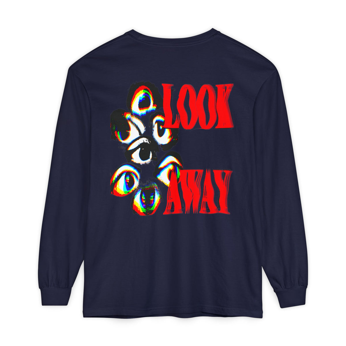 "LOOK AWAY" // Libre Graphic Long Sleeve Tee
