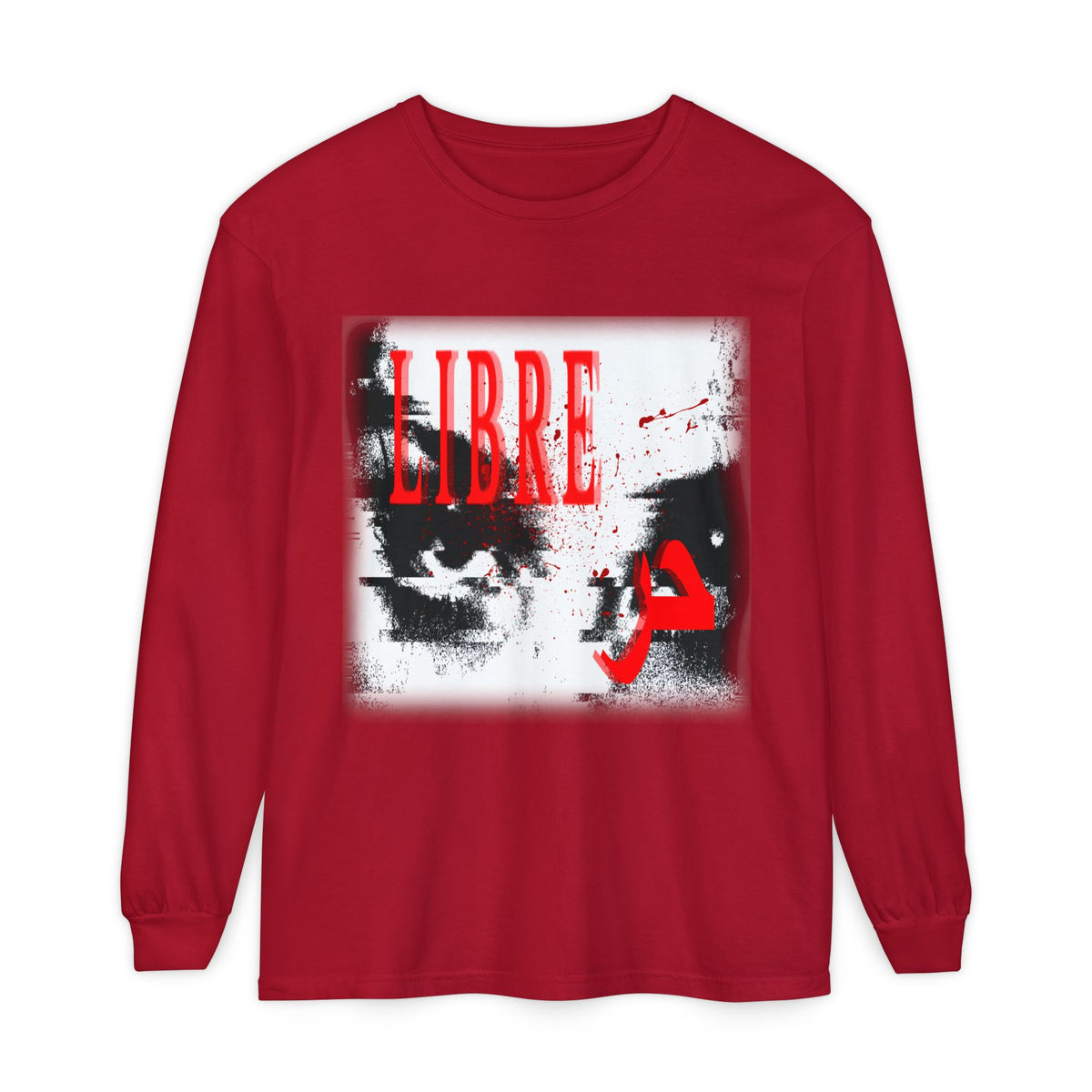 "LOOK AWAY" // Libre Graphic Long Sleeve Tee