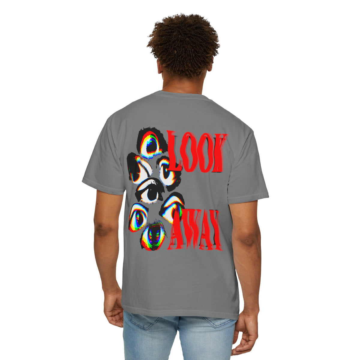 "LOOK AWAY" // Libre Graphic Cotton Tee