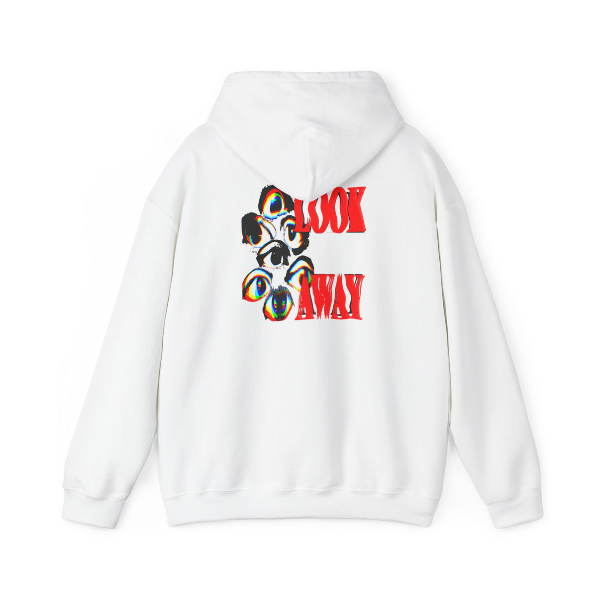 "LOOK AWAY" // Libre Graphic Hoodie