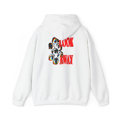 "LOOK AWAY" // Libre Graphic Hoodie
