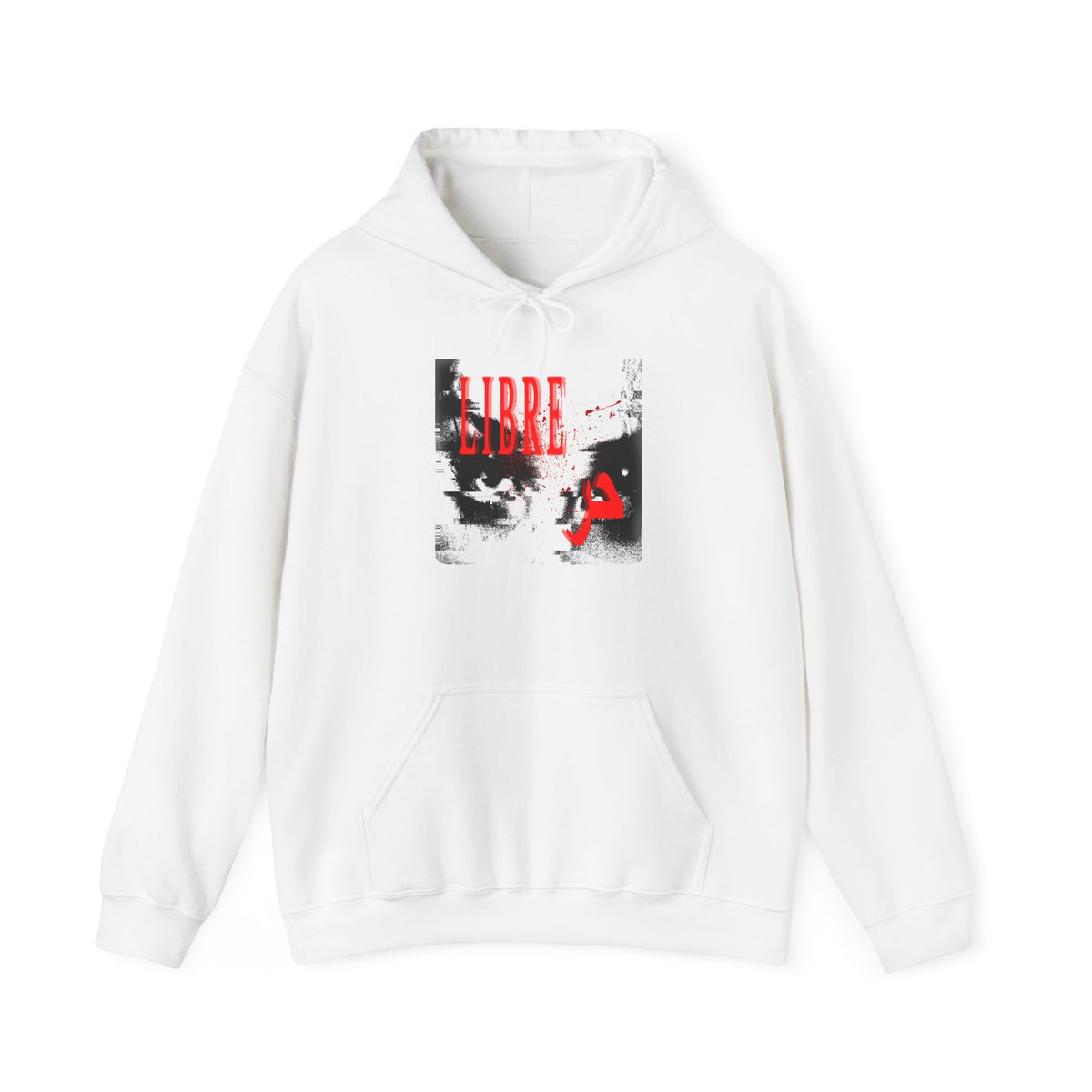 "LOOK AWAY" // Libre Graphic Hoodie
