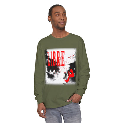 "LOOK AWAY" // Libre Graphic Long Sleeve Tee