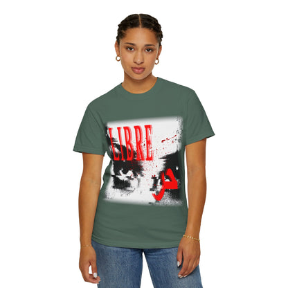 "LOOK AWAY" // Libre Graphic Cotton Tee