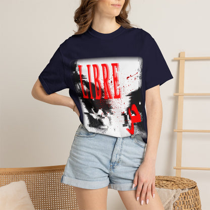"LOOK AWAY" // Libre Graphic Cotton Tee
