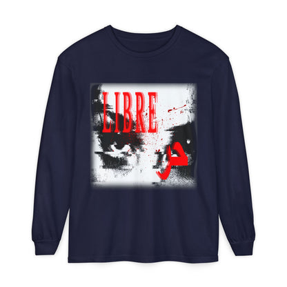 "LOOK AWAY" // Libre Graphic Long Sleeve Tee