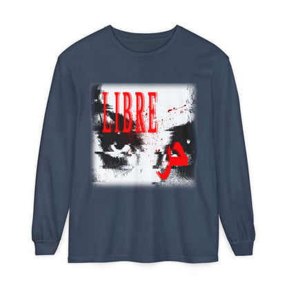"LOOK AWAY" // Libre Graphic Long Sleeve Tee