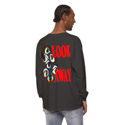 "LOOK AWAY" // Libre Graphic Long Sleeve Tee