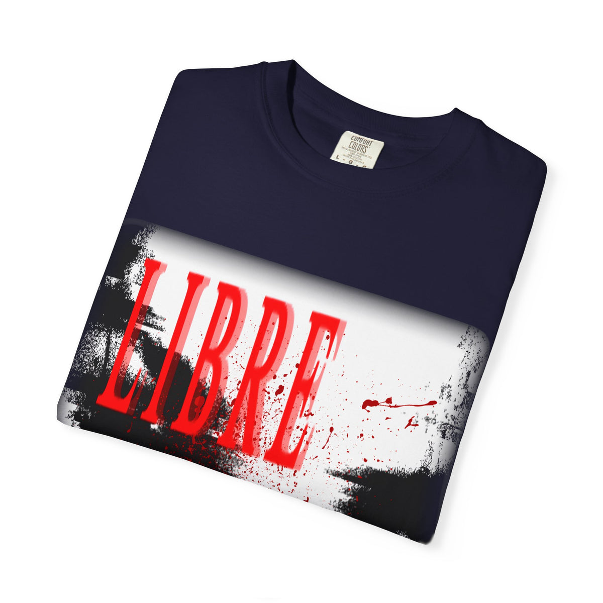 "LOOK AWAY" // Libre Graphic Cotton Tee