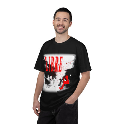 "LOOK AWAY" // Libre Graphic Cotton Tee