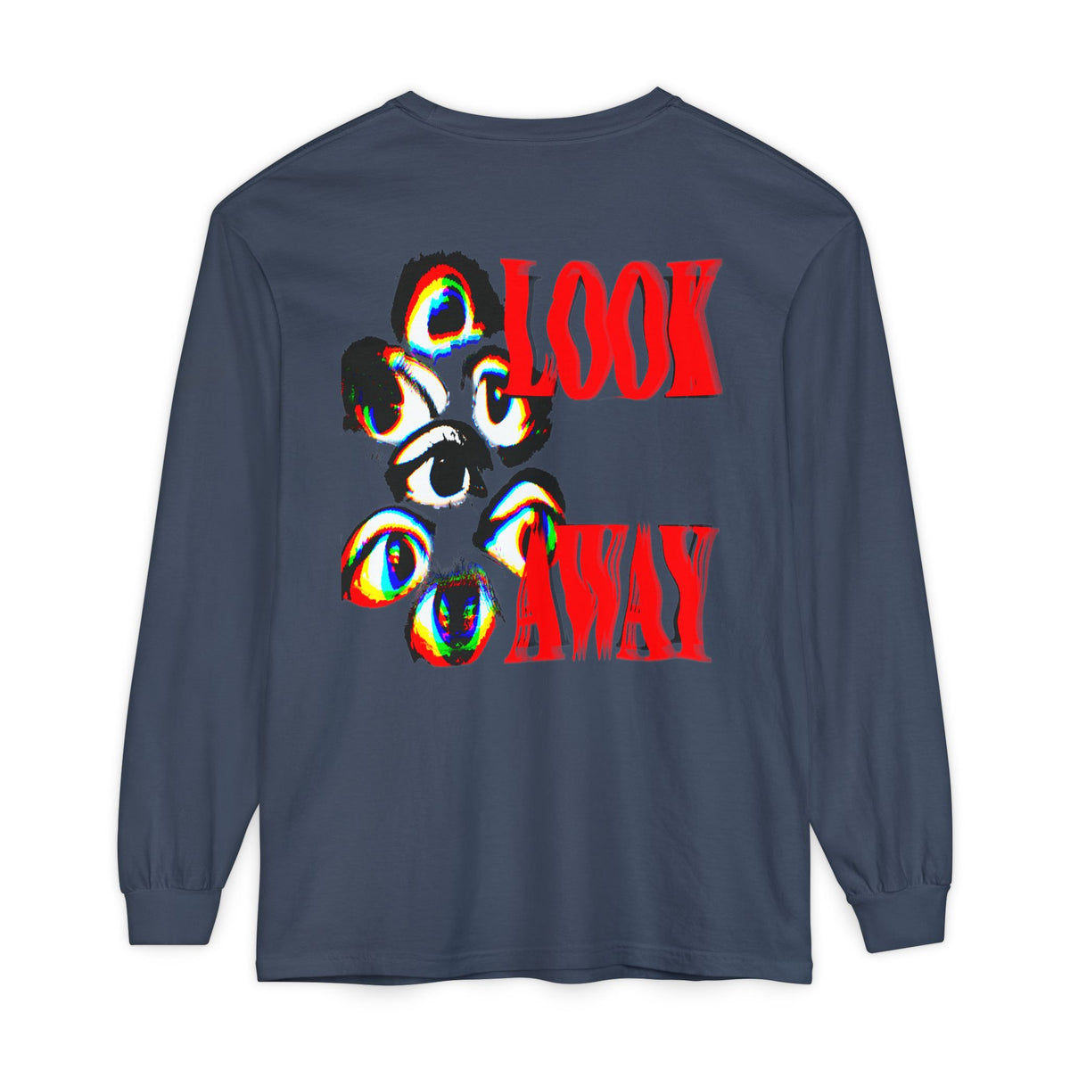 "LOOK AWAY" // Libre Graphic Long Sleeve Tee