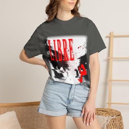 "LOOK AWAY" // Libre Graphic Cotton Tee