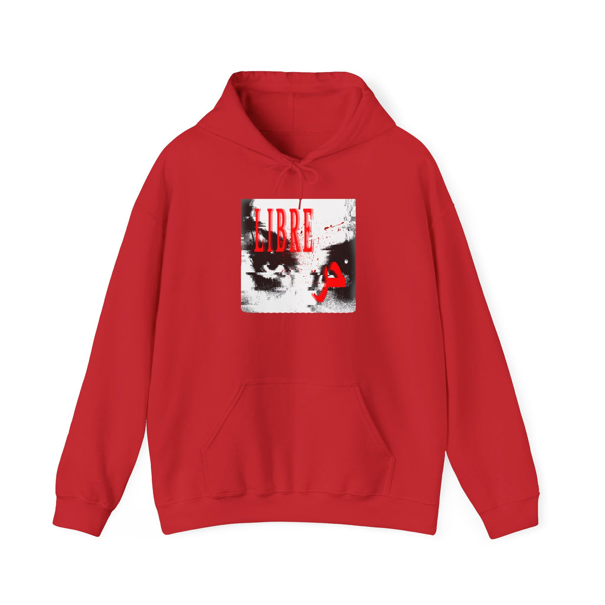 "LOOK AWAY" // Libre Graphic Hoodie
