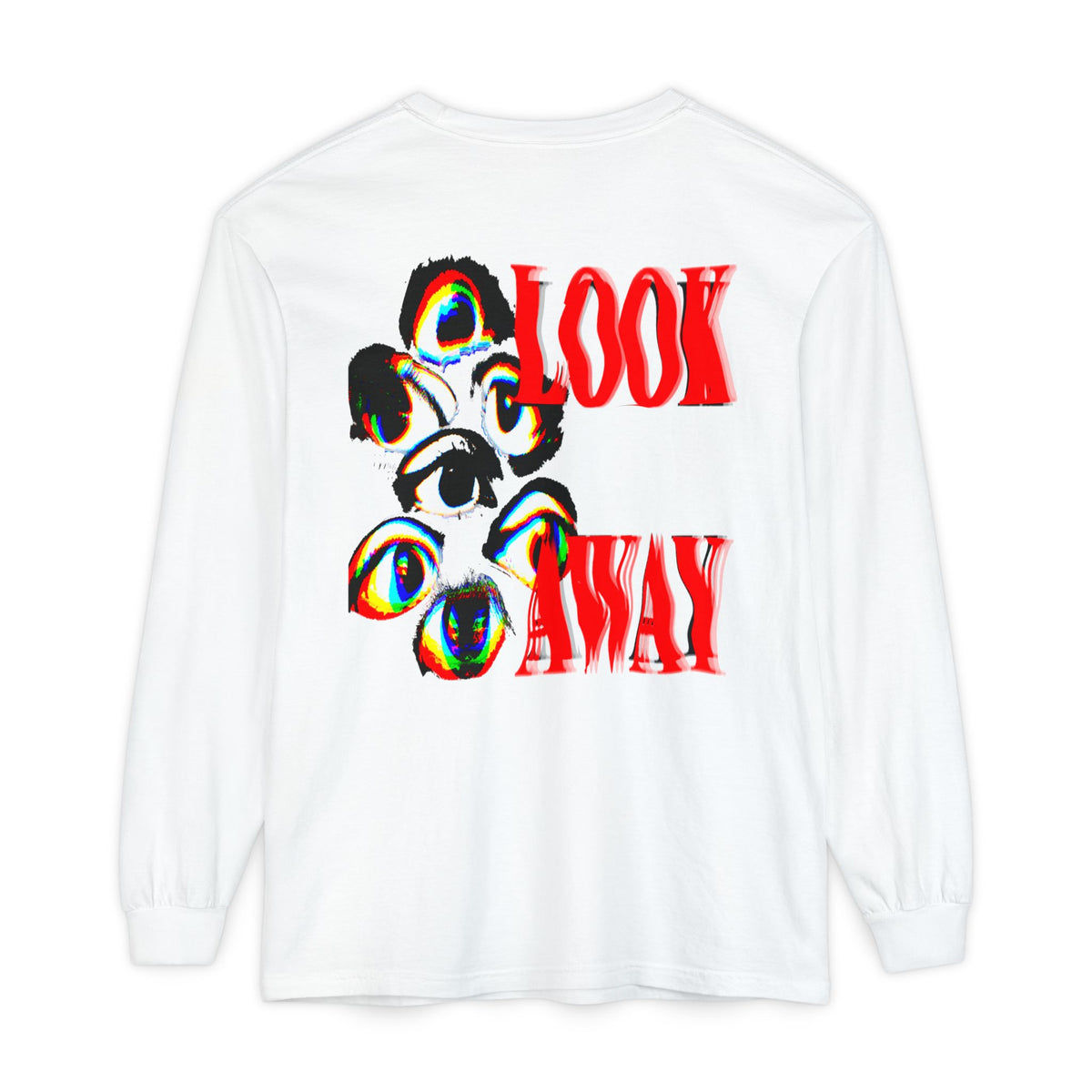 "LOOK AWAY" // Libre Graphic Long Sleeve Tee
