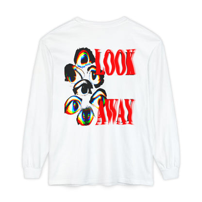 "LOOK AWAY" // Libre Graphic Long Sleeve Tee