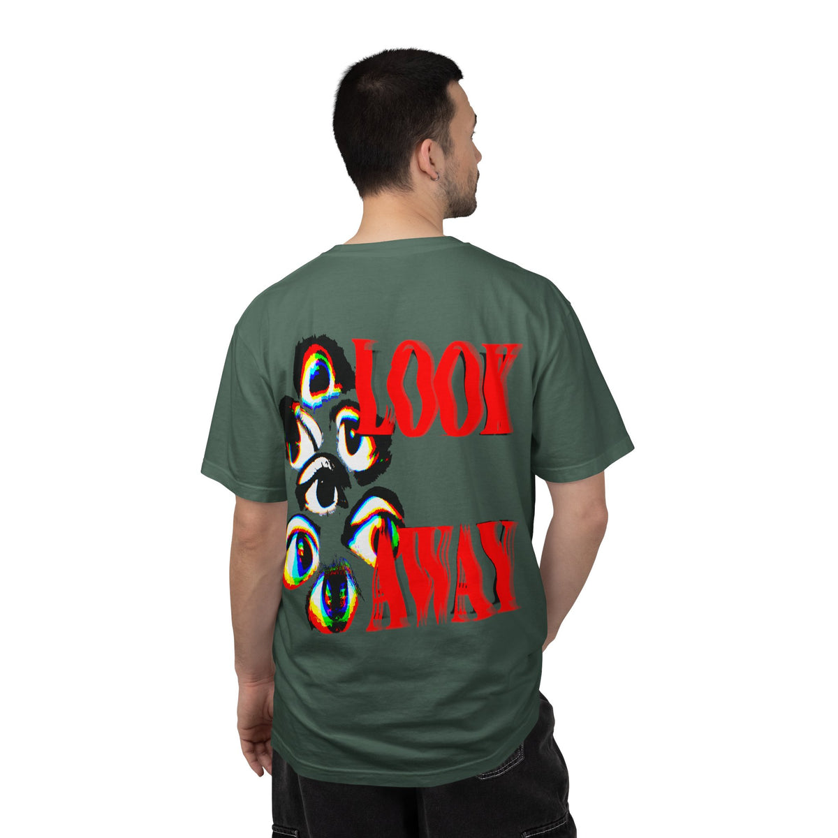 "LOOK AWAY" // Libre Graphic Cotton Tee