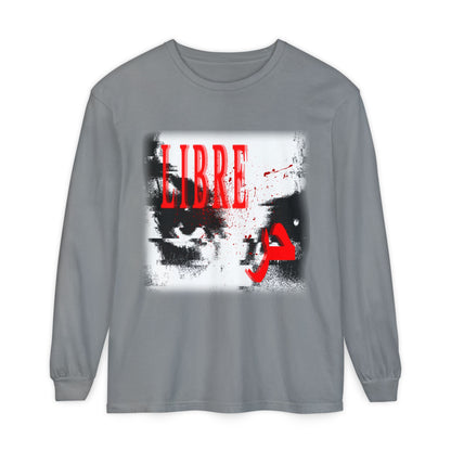 "LOOK AWAY" // Libre Graphic Long Sleeve Tee
