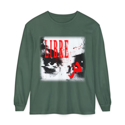 "LOOK AWAY" // Libre Graphic Long Sleeve Tee