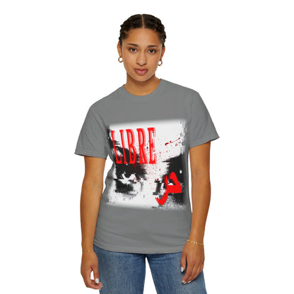 "LOOK AWAY" // Libre Graphic Cotton Tee