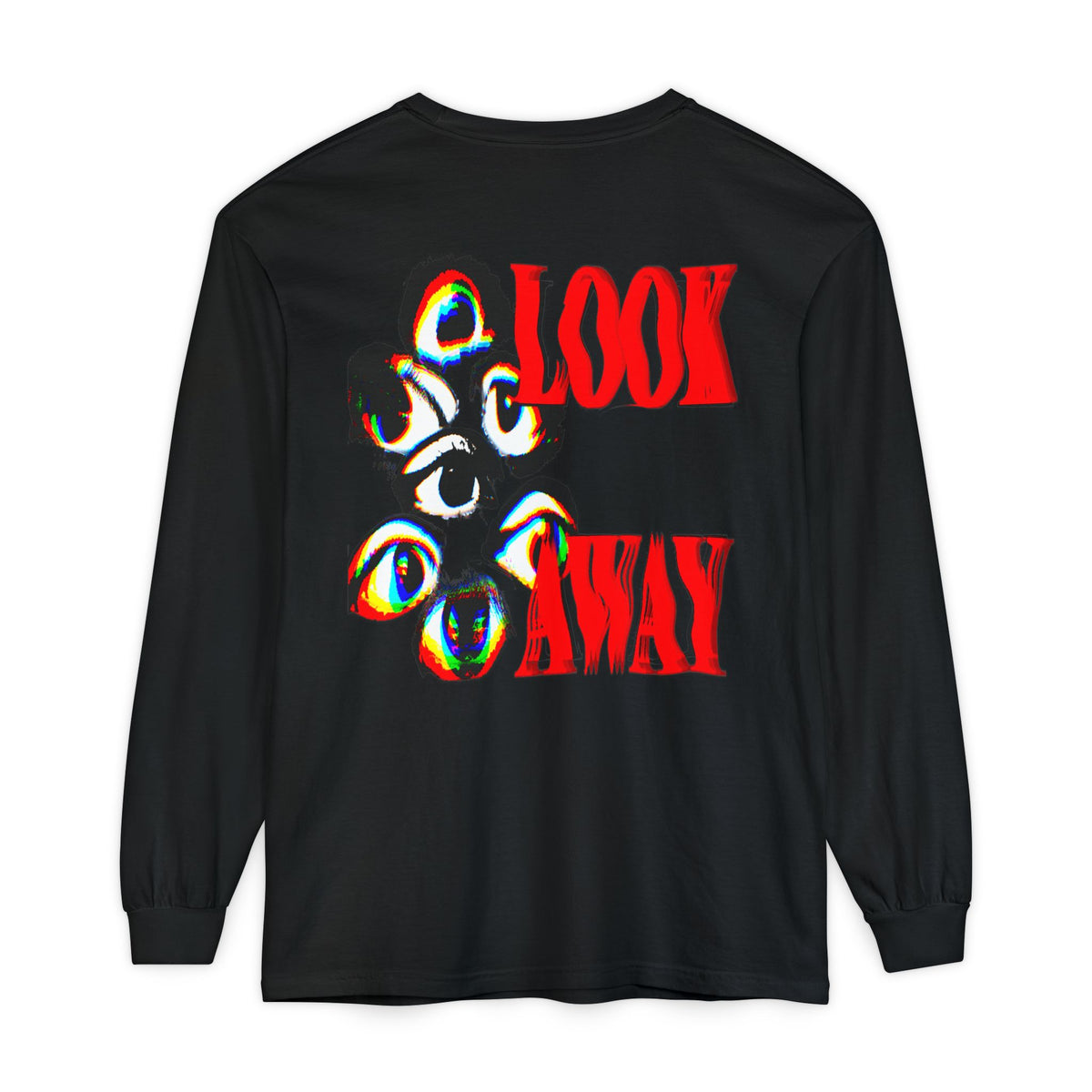 "LOOK AWAY" // Libre Graphic Long Sleeve Tee