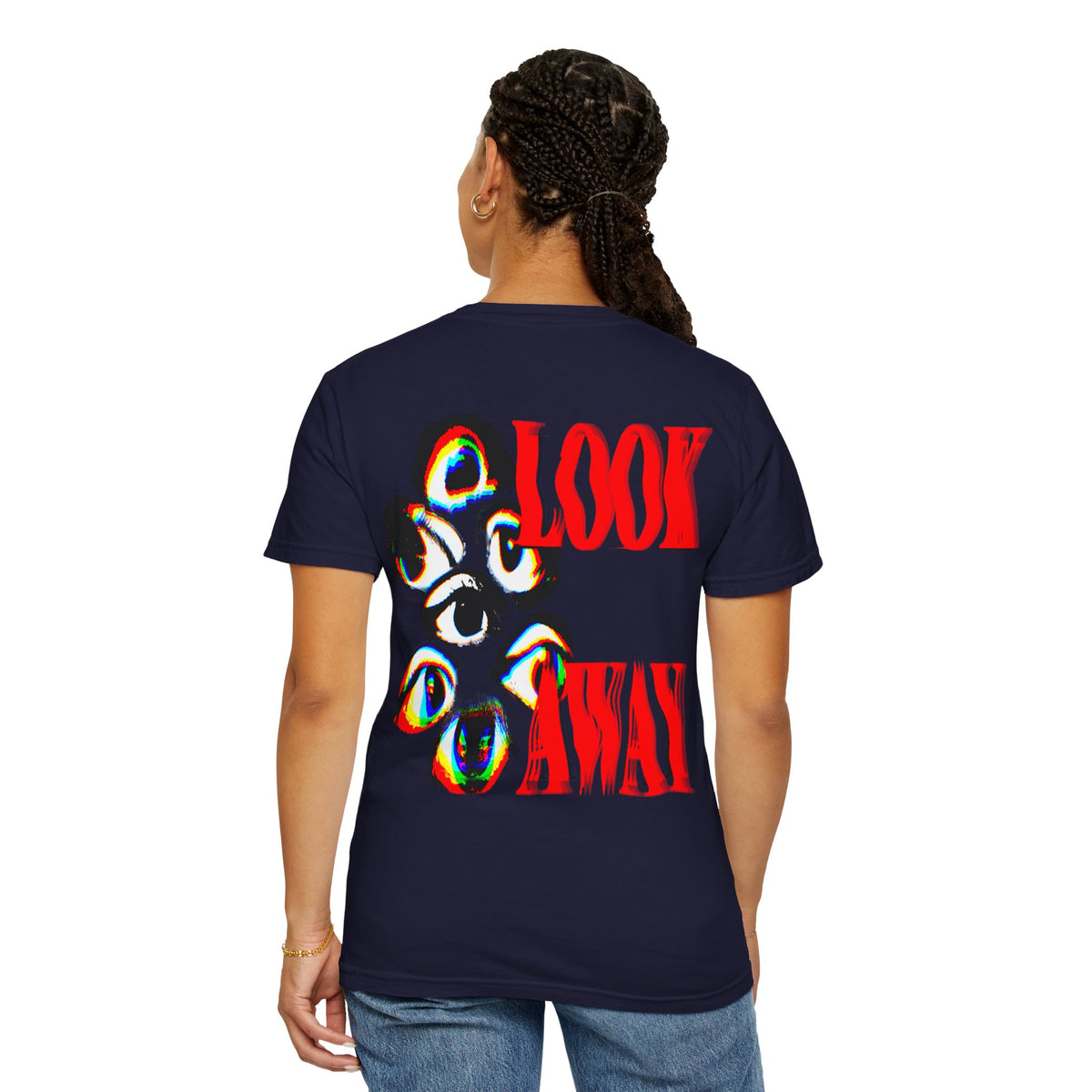 "LOOK AWAY" // Libre Graphic Cotton Tee
