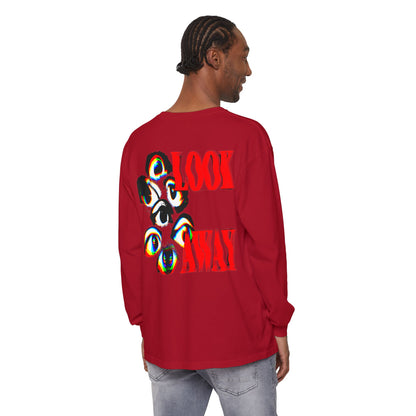 "LOOK AWAY" // Libre Graphic Long Sleeve Tee