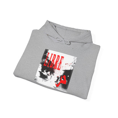 "LOOK AWAY" // Libre Graphic Hoodie