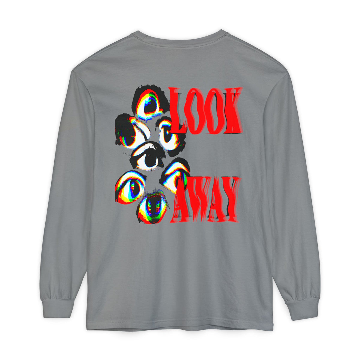 "LOOK AWAY" // Libre Graphic Long Sleeve Tee