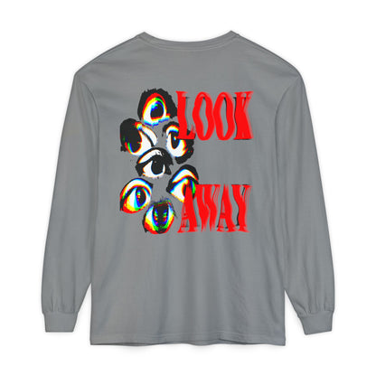 "LOOK AWAY" // Libre Graphic Long Sleeve Tee