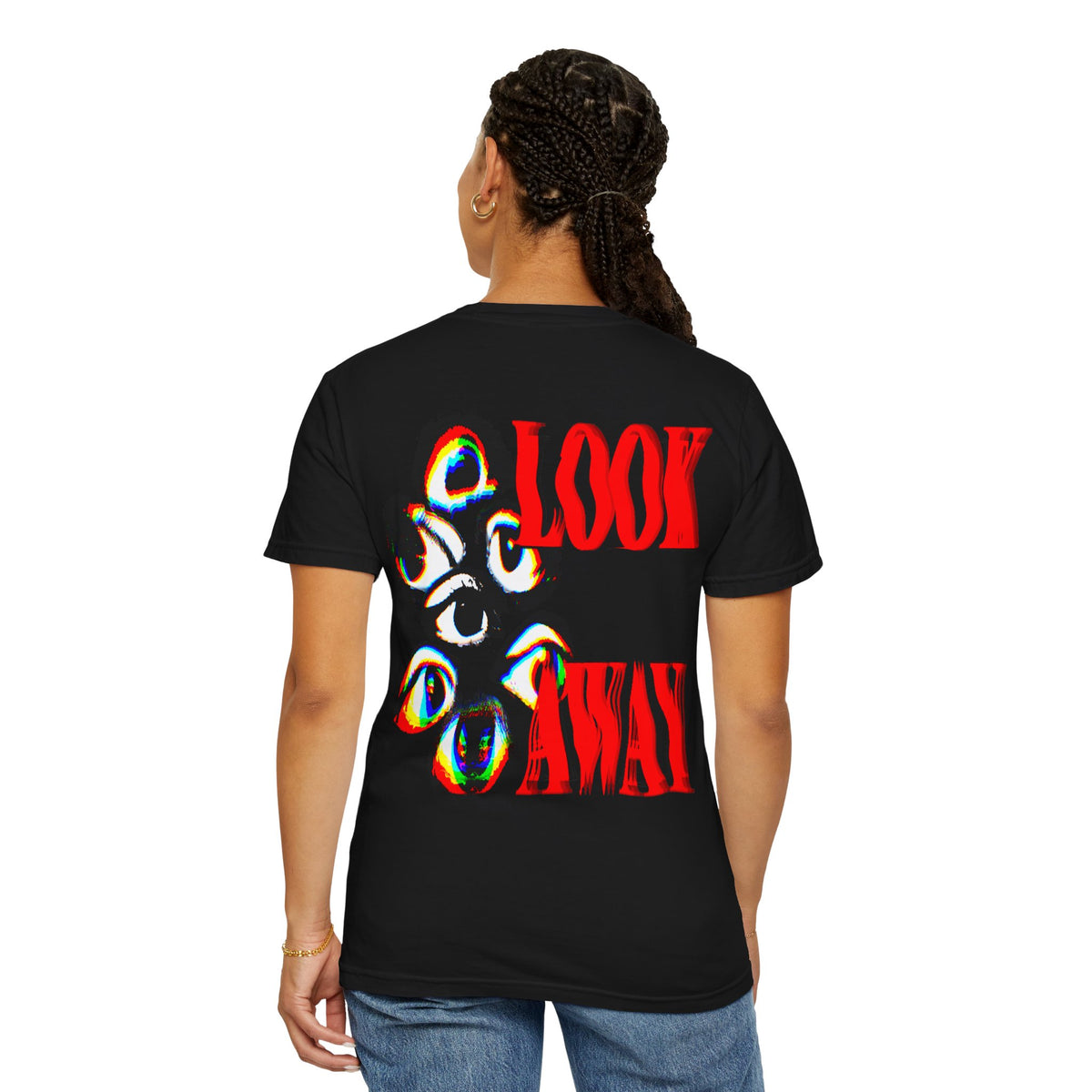 "LOOK AWAY" // Libre Graphic Cotton Tee