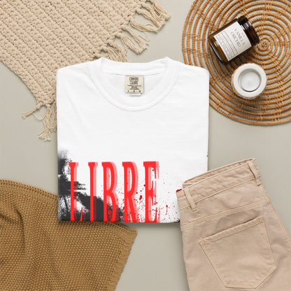 "LOOK AWAY" // Libre Graphic Cotton Tee