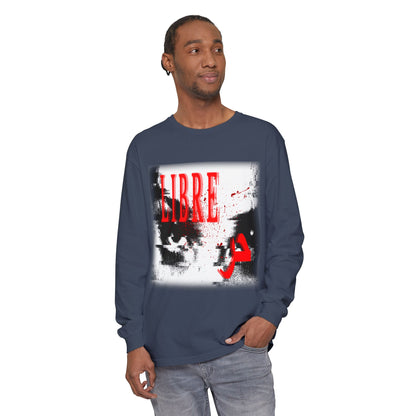 "LOOK AWAY" // Libre Graphic Long Sleeve Tee