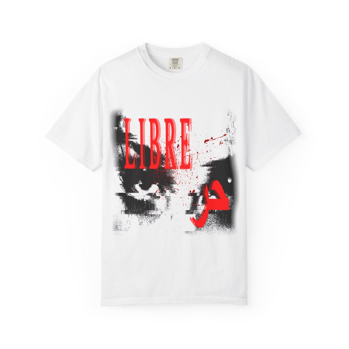 "LOOK AWAY" // Libre Graphic Cotton Tee