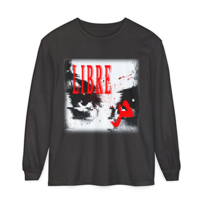 "LOOK AWAY" // Libre Graphic Long Sleeve Tee